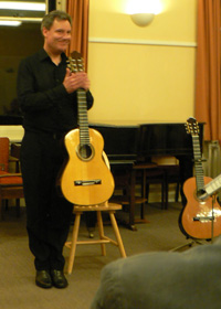 Paul Gregory with his Torres copy